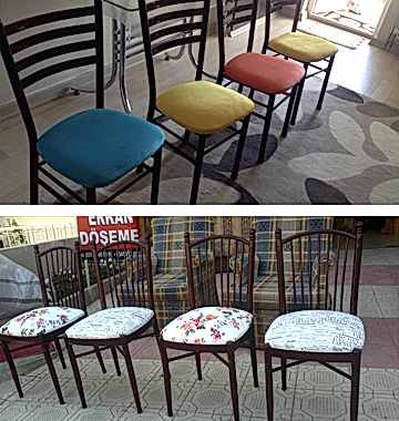 sandalye döşeme mama